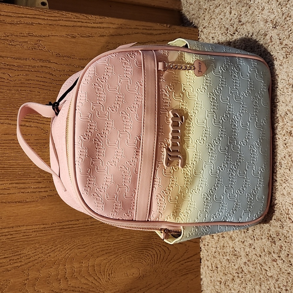 NWT Heartless ombre colorful Juicy backpack